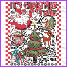 Load image into Gallery viewer, Its Christmas Time Full Color Transfers
