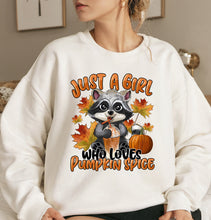 Load image into Gallery viewer, Just A Girl Who Loves Pumpkin Spice Full Color Transfers
