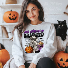 Load image into Gallery viewer, Just Waiting For Halloween Full Color Transfers
