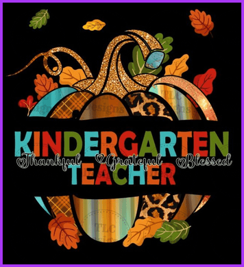 K- Teacher Full Color Transfers