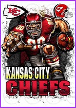 Load image into Gallery viewer, Kansas City Chiefs Full Color Transfers
