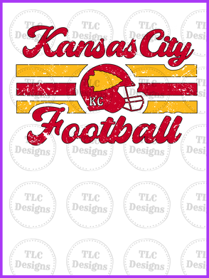 Kc Chiefs Full Color Transfers