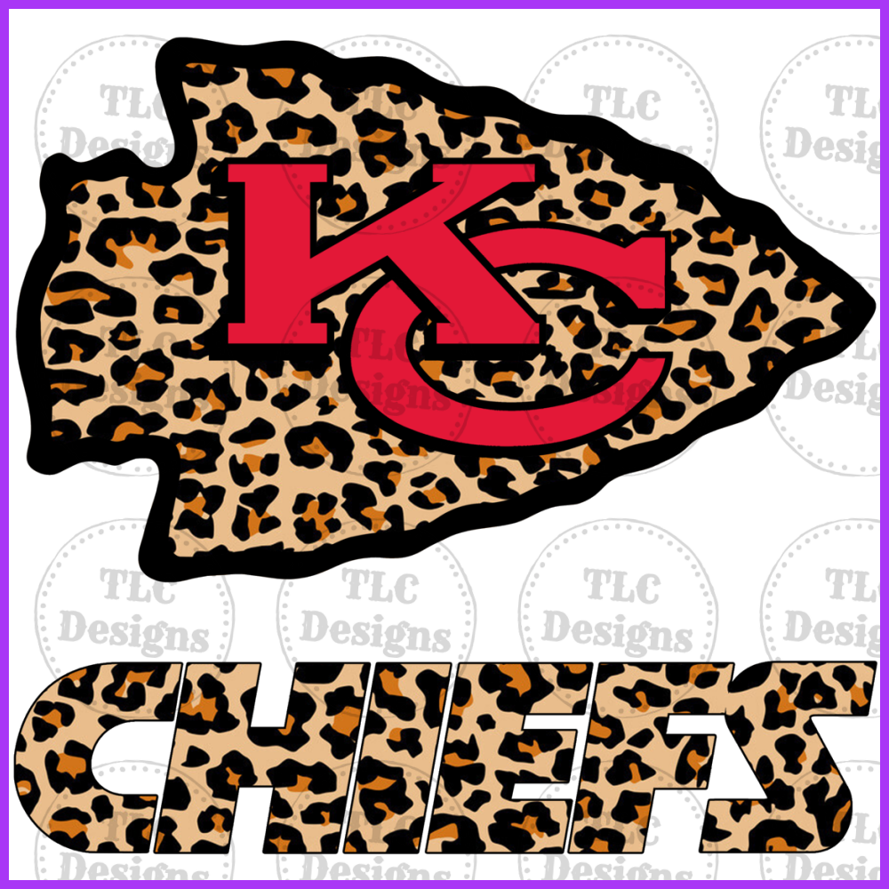 Kc With Leopard Full Color Transfers