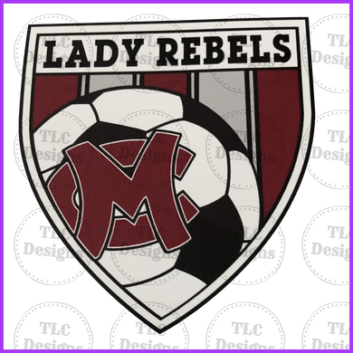Lady Rebels Full Color Transfers