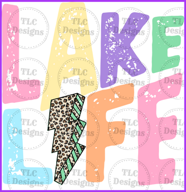 Lake Life Full Color Transfers