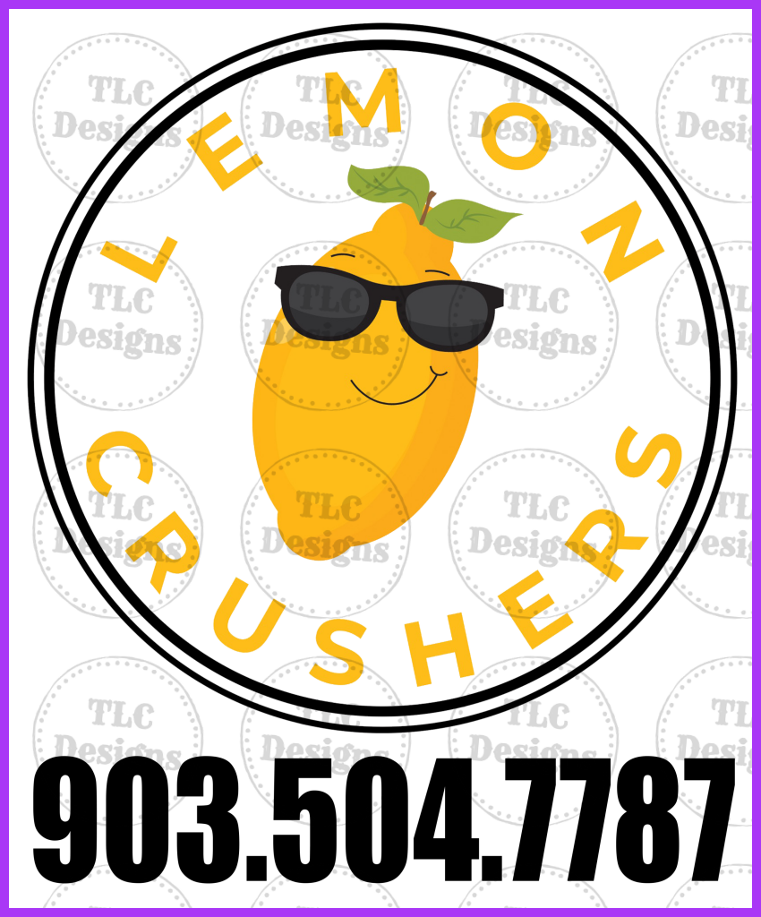 Lemon Crushers Full Color Transfers
