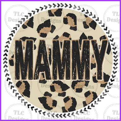 Leopard Mammy Full Color Transfers