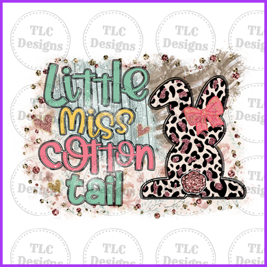 Little Miss Cotton Tail Full Color Transfers