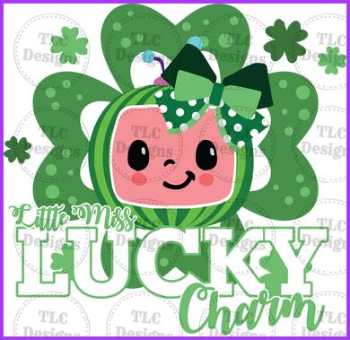 Little Miss Lucky Charm Full Color Transfers