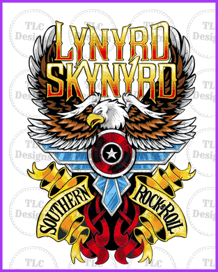 Lynard Skynard 2 Full Color Transfers