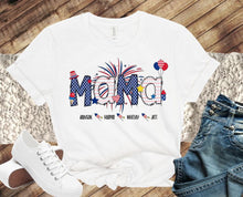 Load image into Gallery viewer, Patriotic Letters Full Color Transfers
