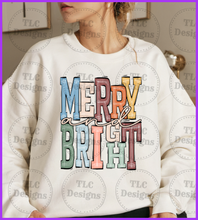 Load image into Gallery viewer, Merry &amp; Bright Boho Full Color Transfers
