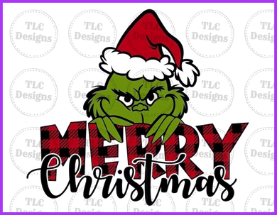 Merry Christmas Full Color Transfers