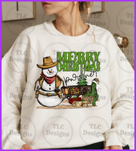 Load image into Gallery viewer, Merry Christmas Pardner Full Color Transfers
