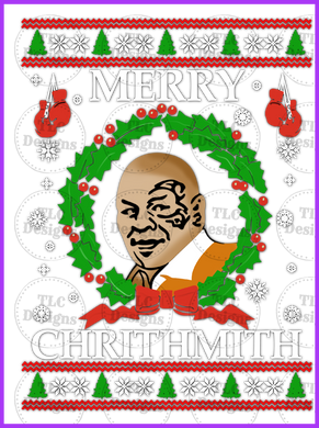 Merry Chrithmith Full Color Transfers
