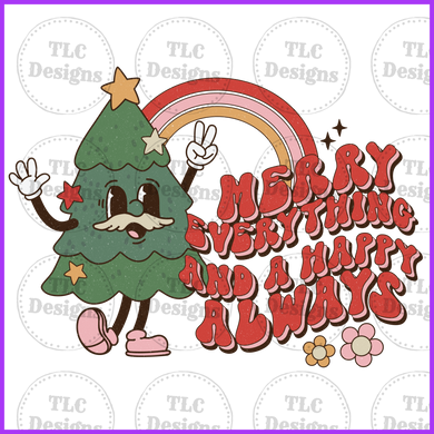 Merry Everything Full Color Transfers