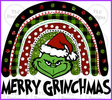 Merry Grinchmas Full Color Transfers