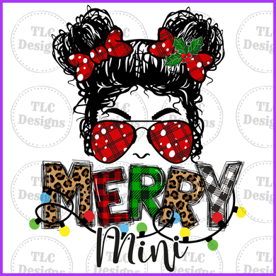 Merry Mini Full Color Transfers