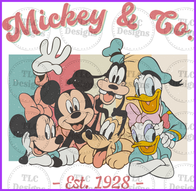 Mickey And Co. Full Color Transfers