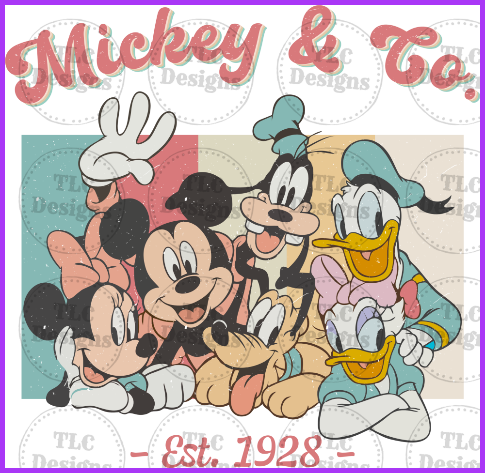 Mickey And Co. Full Color Transfers