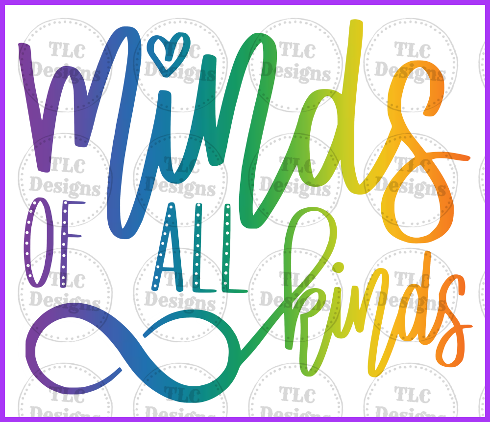 Minds Of All Kinds Full Color Transfers