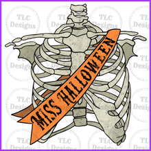 Load image into Gallery viewer, Miss Halloween Full Color Transfers
