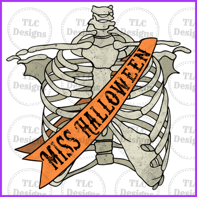 Miss Halloween Full Color Transfers