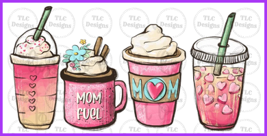 Mom Fuel Full Color Transfers