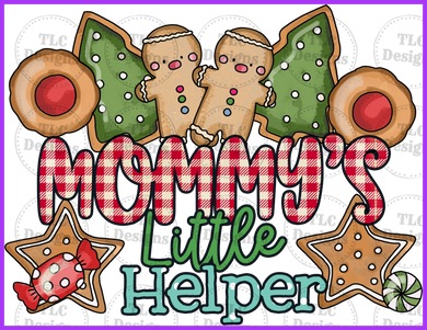 Mommys Little Helper Full Color Transfers