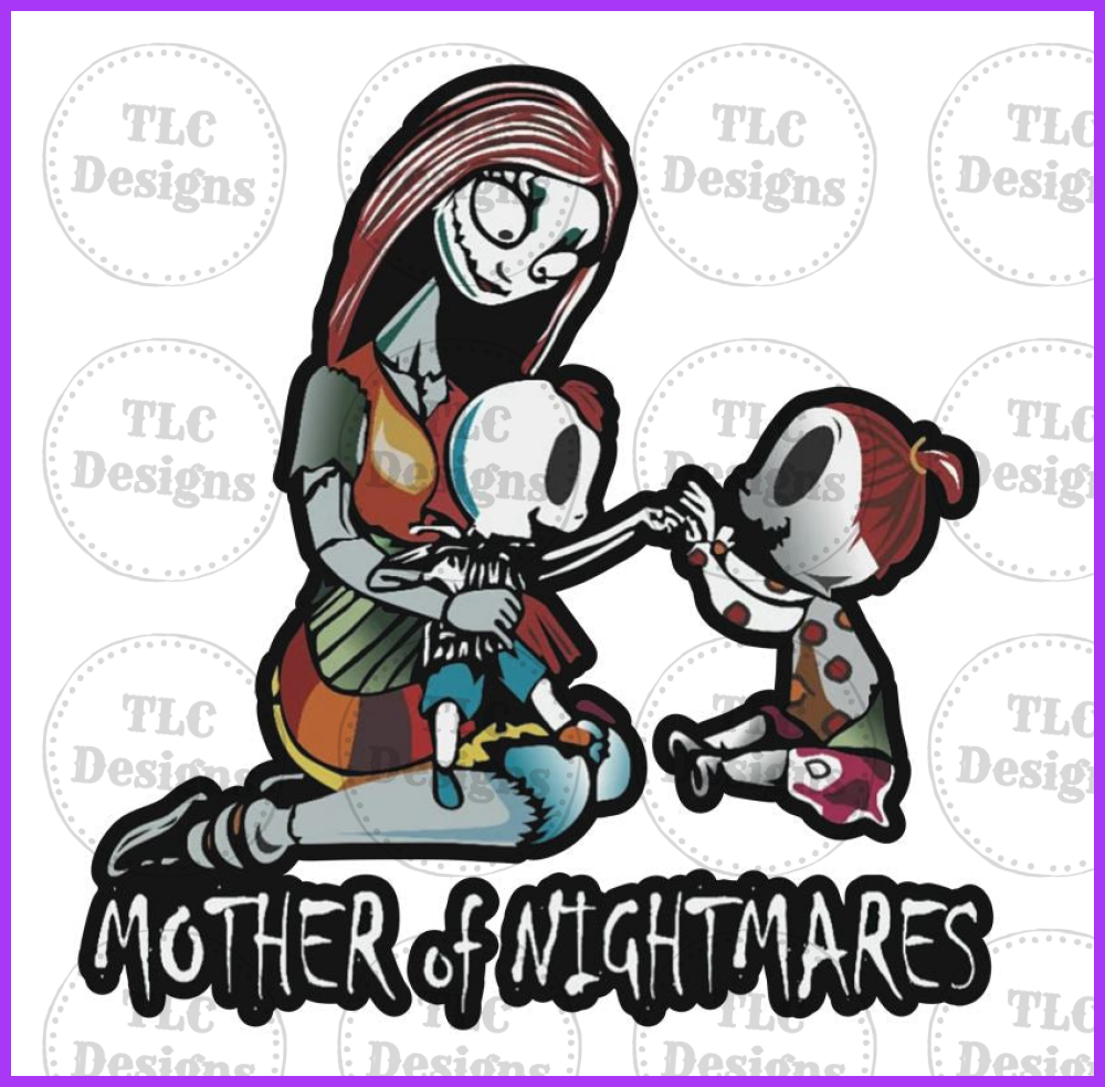 Mother Of Nightmares Full Color Transfers