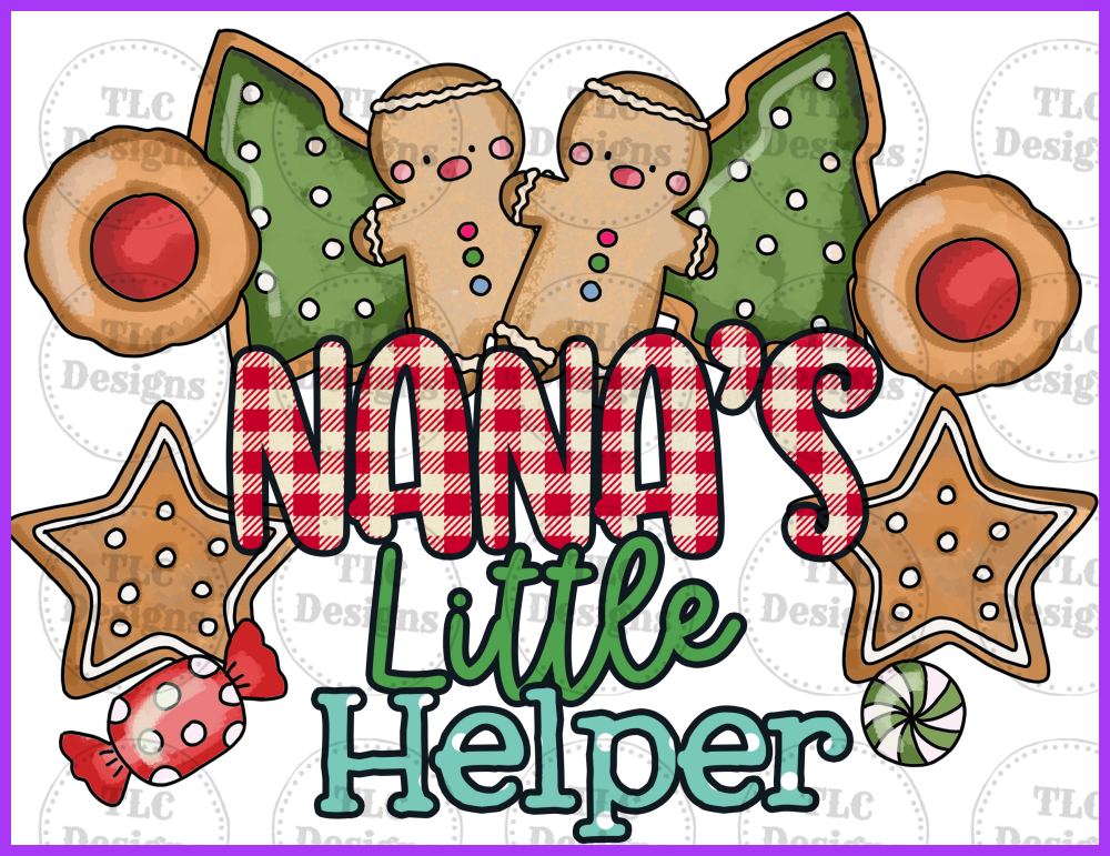 Nanaa Little Helper Full Color Transfers