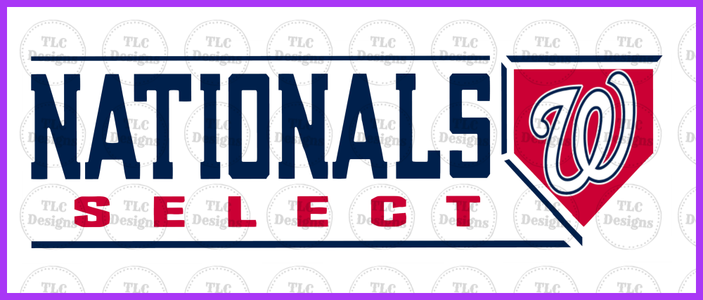 Nationals Select Full Color Transfers