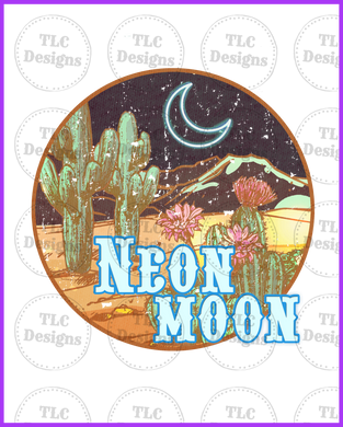 Neon Moon Full Color Transfers