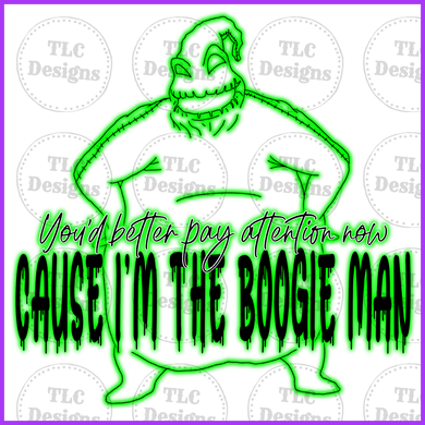 Neon- Oogie Boogie Full Color Transfers