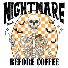 Load image into Gallery viewer, Nightmare Before Coffee Full Color Transfers
