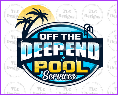 Off The Deep End Pools Full Color Transfers