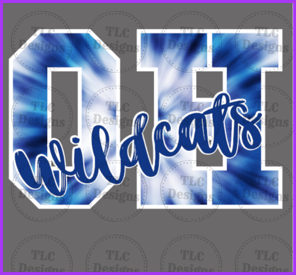 Oh Wildcats Full Color Transfers