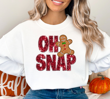 Load image into Gallery viewer, Oh Snap Gingerbread Full Color Transfers
