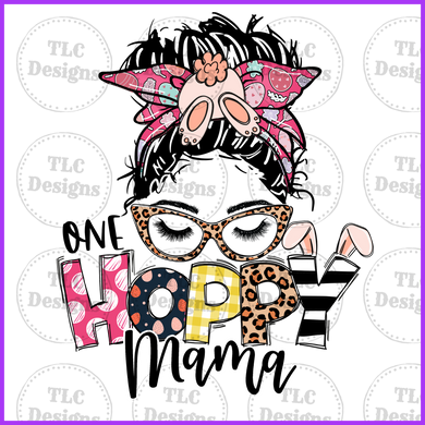 One Hoppy Momma Full Color Transfers