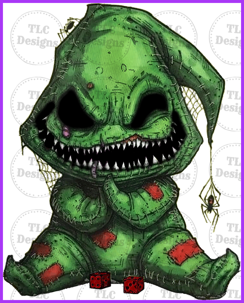 Oogie Boogie Full Color Transfers
