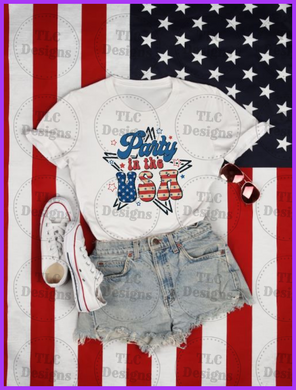 Party In The Usa Full Color Transfers