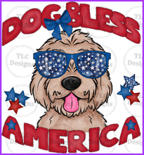 Load image into Gallery viewer, Patriotic Dogs - Add Breed In Notes Please Full Color Transfers
