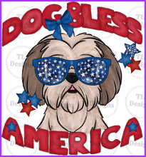 Load image into Gallery viewer, Patriotic Dogs - Add Breed In Notes Please Full Color Transfers
