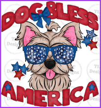 Load image into Gallery viewer, Patriotic Dogs - Add Breed In Notes Please Full Color Transfers
