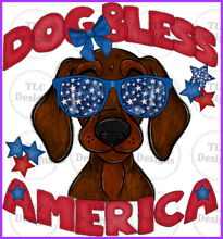 Load image into Gallery viewer, Patriotic Dogs - Add Breed In Notes Please Full Color Transfers
