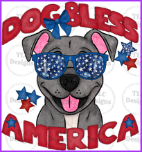 Load image into Gallery viewer, Patriotic Dogs - Add Breed In Notes Please Full Color Transfers
