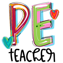 Load image into Gallery viewer, Pe Teacher Cheery Full Color Transfers
