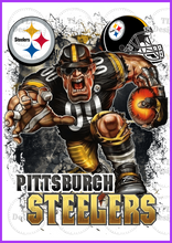 Load image into Gallery viewer, Pittsburgh Steelers Full Color Transfers
