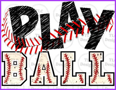 Play Ball Full Color Transfers