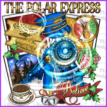 Load image into Gallery viewer, Polar Express Full Color Transfers
